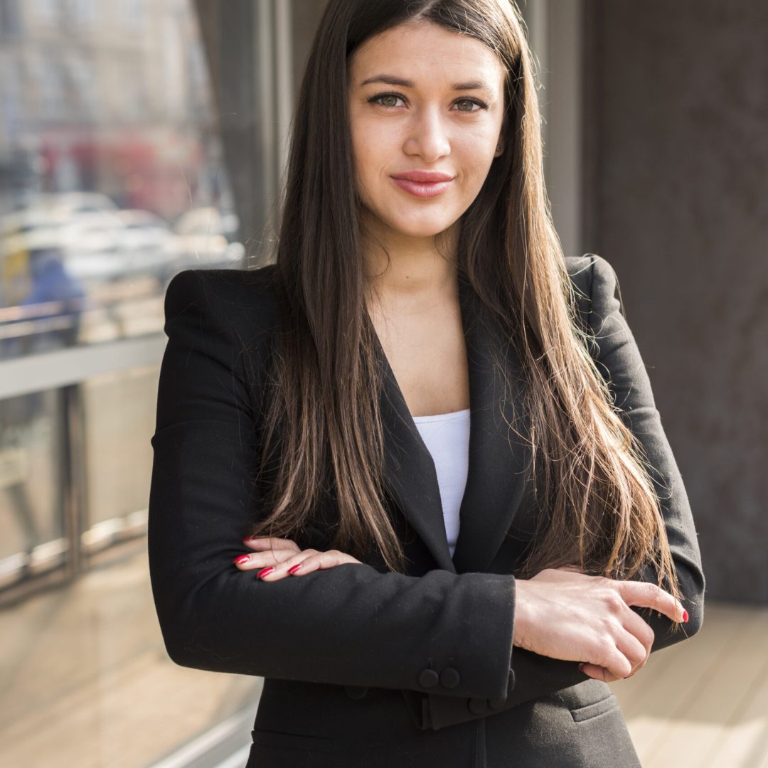 businesswoman-posing